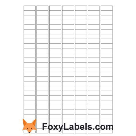 Google Docs Label Template Compatible with Avery-Zweckform® L7658