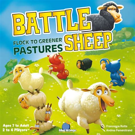 BLUE ORANGE | BATTLE SHEEP – Board Games Bazaar