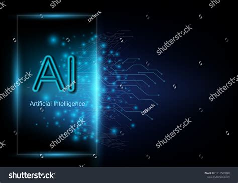 Abstract Futuristic Digital Background Artificial Intelligence Stock ...