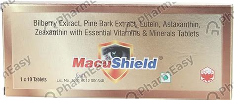 Buy Macushield Strip Of 10 Tablets Online & Save Up to 24% at PharmEasy