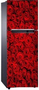 nirmal décor 60 cm 3d decorative green design full fridge cover ...