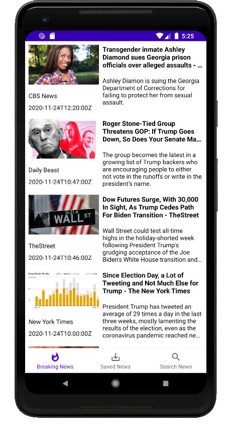 Image result for NewsApp Android Studio