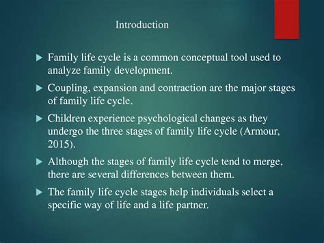 How Many Stages Are In The Family Life Cycle - Design Talk