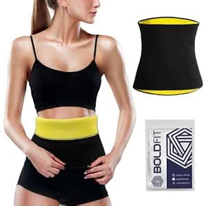 Boldfit Tummy Shaper for Women & Men Sweat Slim Belt Tummy Belt ...