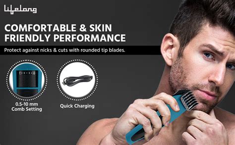 Lifelong Swift Beard Trimmer for Men| Powerful & Smooth Beard & Hair ...
