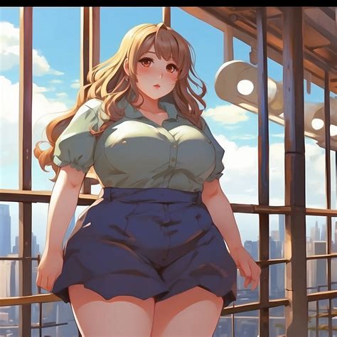 Fat Anime Girl 111 by FoxyTheFox1250 on DeviantArt