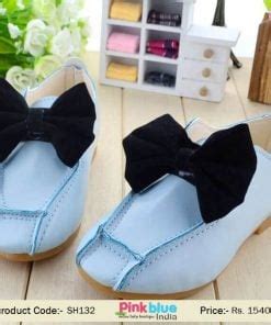 Simple Green Headband with Teal Flower Motif for Baby Girls in India