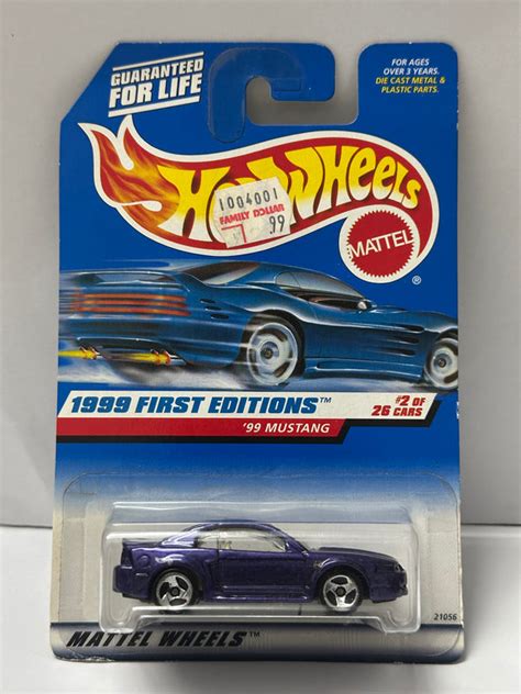 HOT WHEELS VINTAGE FIRST EDITIONS ‘99 MUSTANG – Indian Diecast Hub
