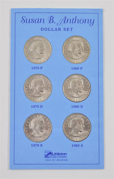 Historic Coin Collection - Complete 2-Year Cuncirculated Set of Susan B ...