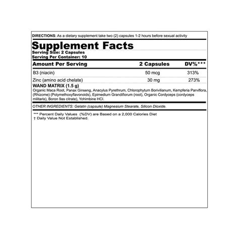 Black Magic Supplements Wand (Libido) – NutriCartel