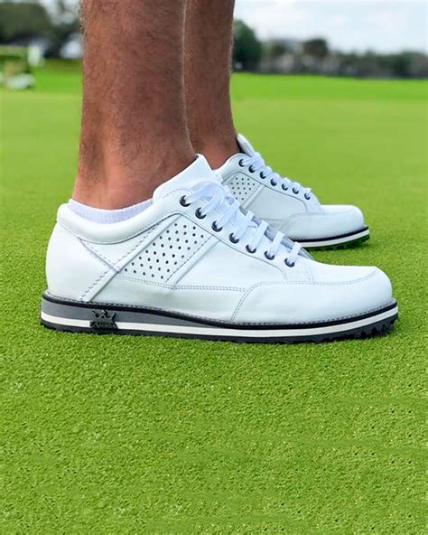 White Golf Shoe | White golf shoes, Waterproof golf shoes, Shoes
