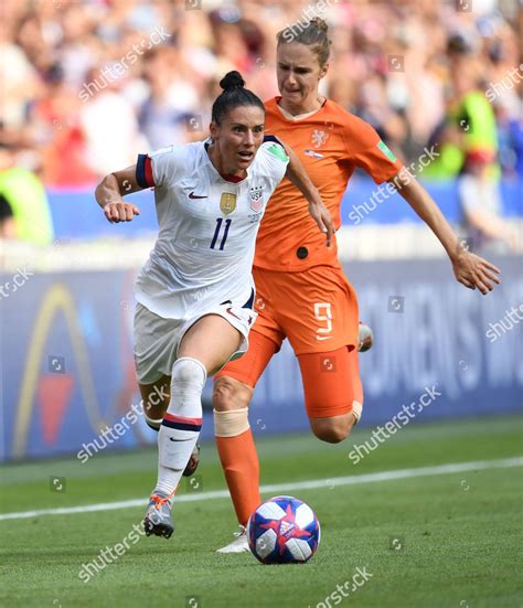 Ali Krieger Usa Vivianne Miedema Netherlands Editorial Stock Photo ...