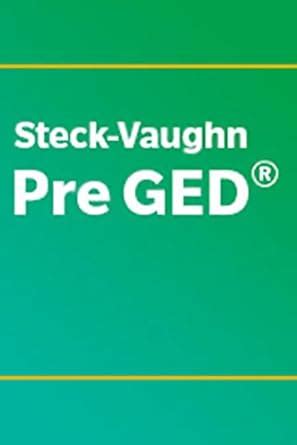 Language Arts, Writing Writer's Workshop (Steck-Vaughn Pre-GED) : Steck ...