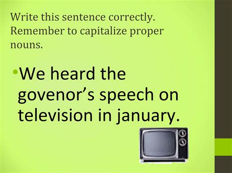 Comon proper nouns | PPT