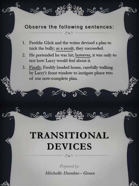 Image result for Transitional Device of Classification