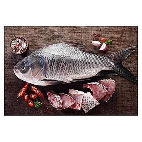 Buy Atuls Only Fresh Fish Katla Portion 1 Kg Online at the Best Price ...