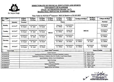 Directorate of Physical Education & Sports, University of Kashmir