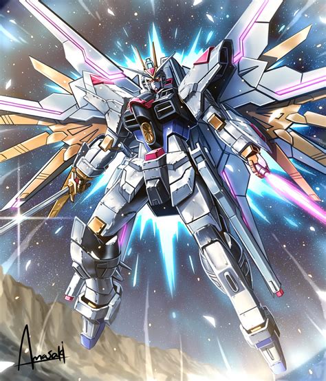 Gundam Seed Freedom Mighty Strike Freedom Gundam - Wallpaper Cave