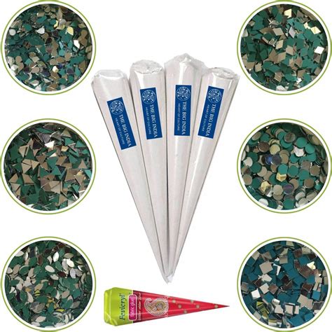 Decordial 6×6 inches Square 2 MDF DIY lippan Art Materials kit 6 pcs (1 ...