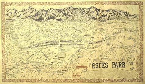 (CO.- Estes Park) Estes Park – The Old Map Gallery
