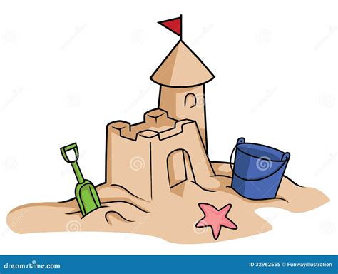 Animated Sand Castle