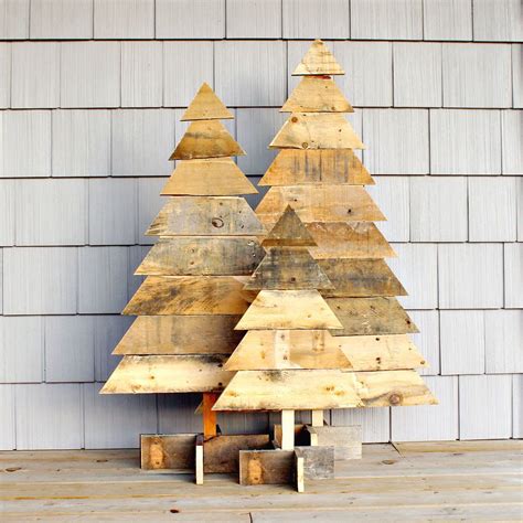 Rustic Wooden Christmas Trees - Christmas Tree, Wooden Tree, Christmas ...