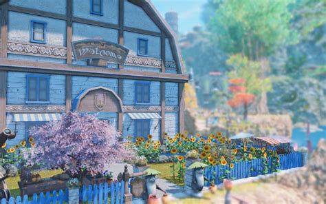 FF14庭院庭具双层木制平台搭配展示_哔哩哔哩_bilibili