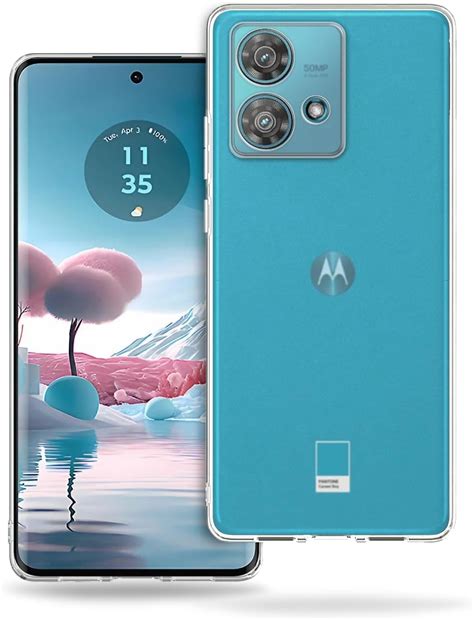 Amazon Brand - Solimo Solimo Silicone Motorola Moto Edge 40 Neo Back ...