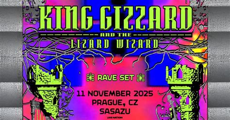 King Gizzard & The Lizard Wizard: RAVE SET | Praha, SaSaZu, Prague, 11 ...
