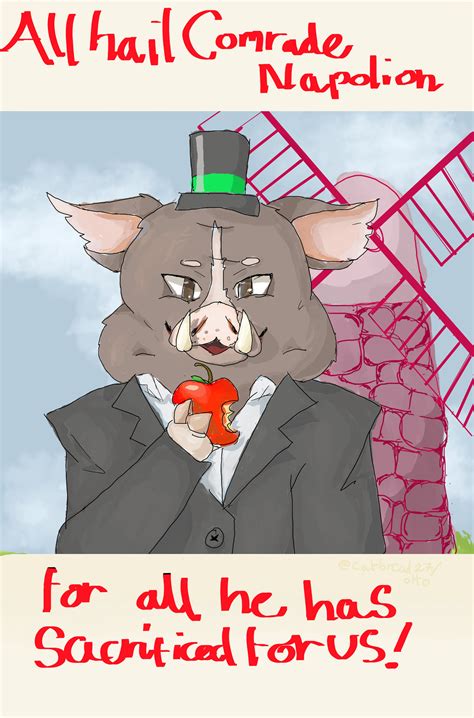 Napoleon - animal farm (poster) by catbread27 on DeviantArt