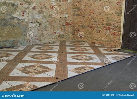 Tiles are Laid on the Floor,part of the Room with Laid Tiles on the ...