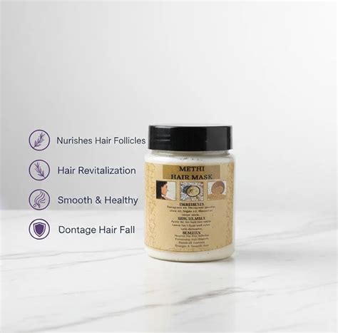 Buy Methi Hair Mask - 100 gm | Dharsandiastore