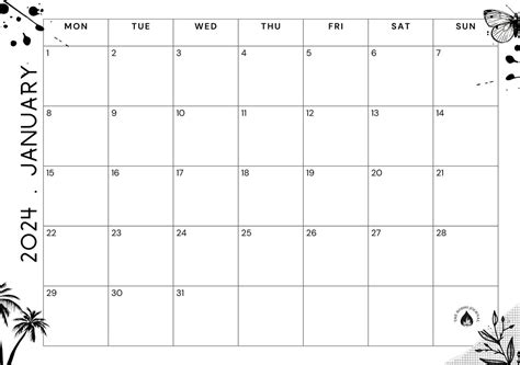 Calendar 2024 Free Digital Printable – The Bodhi Journal | Bodhizen ...