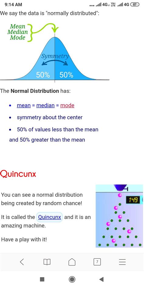 Construction of normal distribution from mean and standard deviation ...