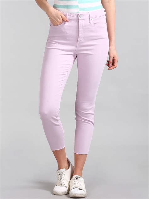 Buy GAP Women Purple Regular Fit Jeans - Jeans for Women 9429163 | Myntra