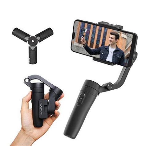 Raptas (New Model) VLOG Pocket Handheld Gimbal Stabilizer, Wireless ...