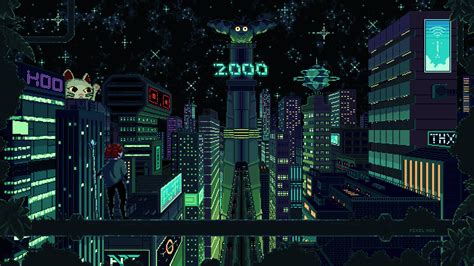[OC] PIXEL CITY : r/PixelArt