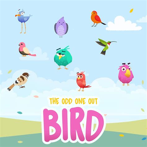 The Odd One Out Bird: Fun and easy learning games for little kids eBook ...