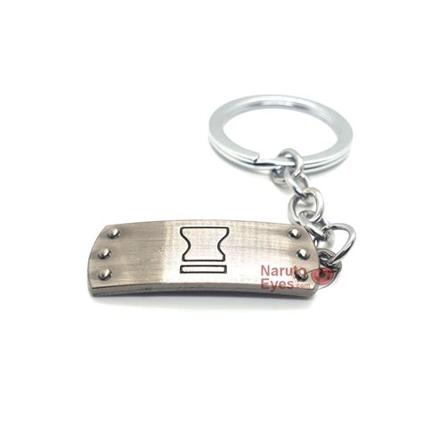 Hidden Sand Village Headband Keychain - Naruto Eyes