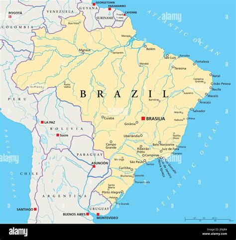 Rio Amazonas Map