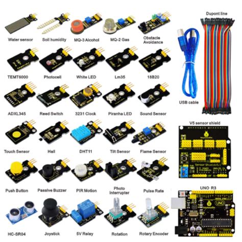 Image result for Arduino Uno Sensor Kit