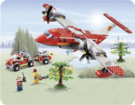 oneTWOBRICK.com: set database: LEGO 4209 fire plane