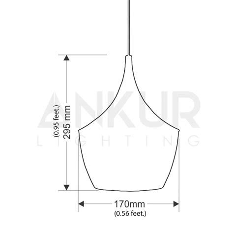 ANKUR TOM DIXON FAT PENDANT LIGHT at the lowest price in India.