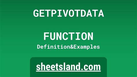 Image result for Disable Getpivotdata