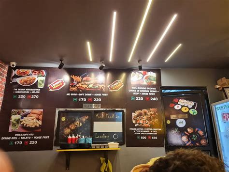 Menu at Momo magic cafe, Hyderabad