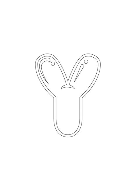 Download Printable Bubble Letter Y - Bubble Letters