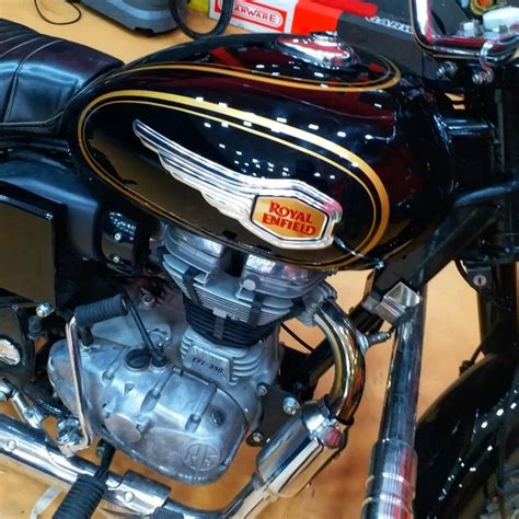 Paint protection Film on Royal Enfield Bullet