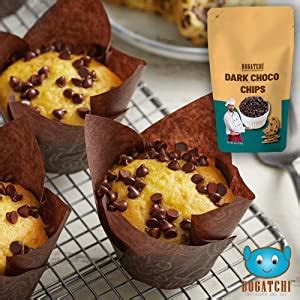 BOGATCHI Choco Chips for Baking, Chocolate Chips for Decoration Coffee ...