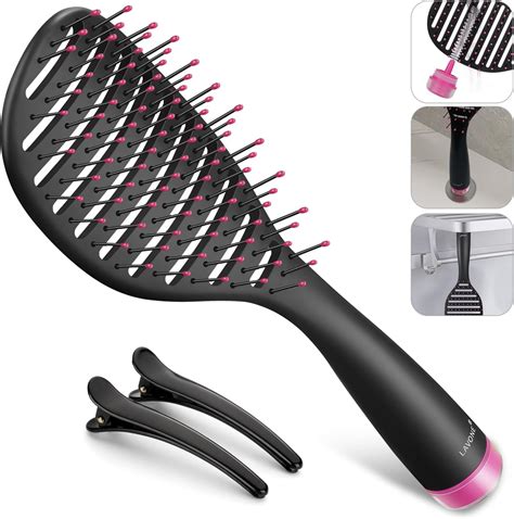 Amazon.com : Hair Brush, Curved Vented Hairbrush Faster Blow Drying ...