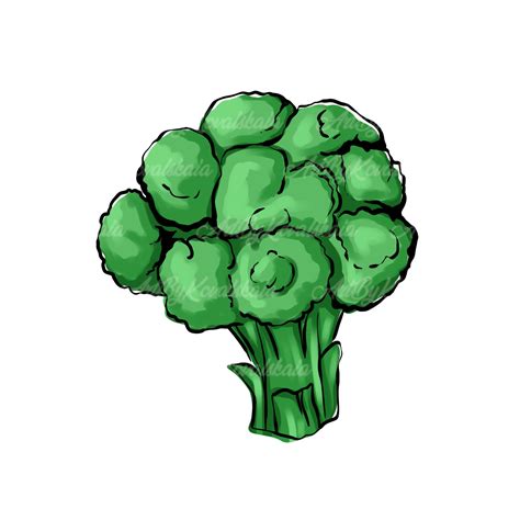 Broccoli Clipart